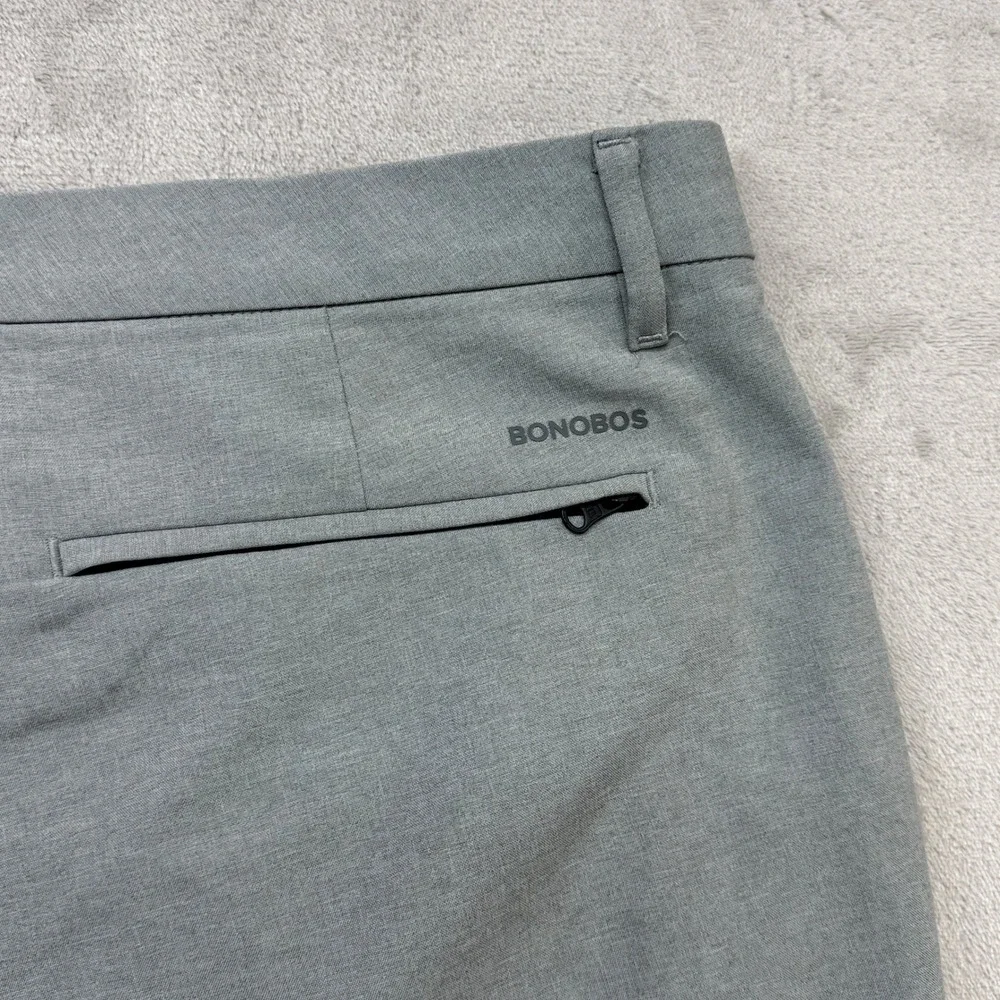 Bonobos Golf Shorts Mens 40 Grey Standard 7 Inch Inseam Performance Stretch
